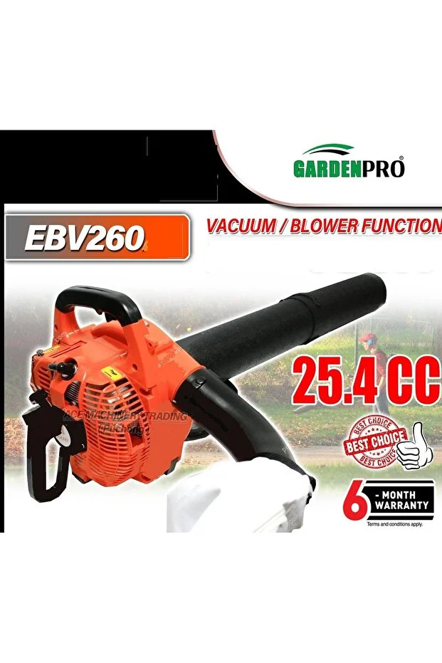 Garden Pro EBV 260 Benzinli Yaprak Toplama Ve Üfleme Makinesi